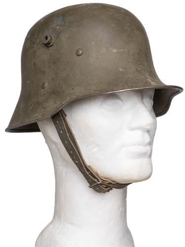 Finnish Austro-Hungarian M17 steel helmet, surplus